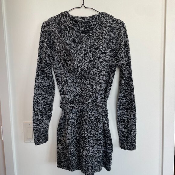 Vintage Y2k Wrap Heathered Cardigan - Picture 3 of 4